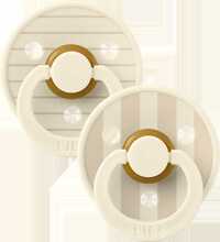 Lutid Bibs Studio Collection Pin Ivory-Vanilla Mix 6-18 kuud, 2 tk
