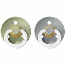 Lutt BIBS Colour Sage Night/Cloud Night 6-18 kuud, 2 tk