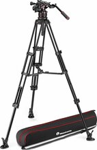 Statiiv Manfrotto Twin Alu koos 612 peaga