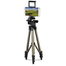 Statiiv Hama Tripod 106-3D, must/šampanja