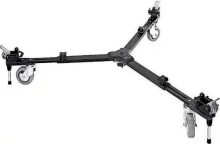 Statiivirattad Manfrotto 127VS Variable Spread Dolly, 78-114 cm, must
