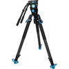 Statiiv Sirui Pro Video Tripod Kit Rapid SVT-75 Lite + Fluid Head SVH15