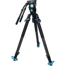 Statiiv Sirui Pro Video Tripod Kit Rapid SVT-75 Lite + Fluid Head SVH15