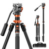 Videostatiiv K&F Concept K234A7, 202 cm, FH-03 pea