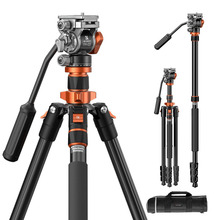 Videostatiiv K&F Concept K234A7, 202 cm, FH-03 pea