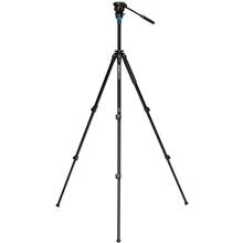 Statiiv Benro A1573F koos videopeaga S-2 PRO, must