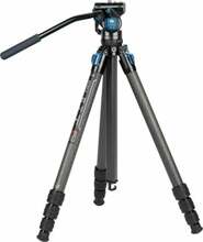 Statiiv Sirui ST-124+VA-5 Carbon Tripod Video Kit