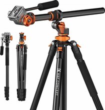 Videostatiiv K&F Concept T254A7 koos FH-03 peaga, alumiinium