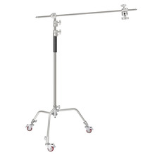 Statiiv Neewer SC330W Metal C Stand ratastega, 335 cm