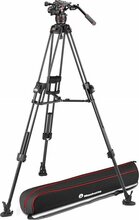 Statiiv Manfrotto 645 Fast Twin Carbon koos peaga Nitrotech 608, MVK608TWINFC