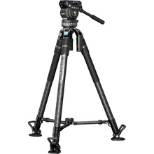 Statiiv Sirui Pro Video Tripod Kit Rapid SVS75+VHS10, süsinikkiud