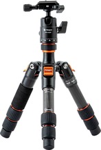 Statiiv Fotopro X-go Mini 2 koos FPH-42QP kuulpeaga, süsinikkiud