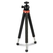 Statiiv Hama Traveller Pro 105, must/punane