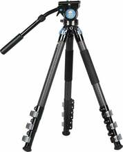 Statiiv Sirui L-324F koos videopeaga VH-10, süsinikkiud