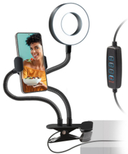 Statiiv SBS Swivel LED ring Table clip