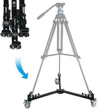 Statiivikäru Sirui DT-06 Tripod Slider Dolly, alumiinium