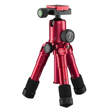 Mini statiiv Mantona Kaleido Mini Sundown Red Metallic