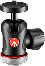 Kuulpea Manfrotto MH492LCD-BH Micro + Cold Shoe, must/punane