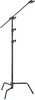 Valgustistatiiv Avenger C-Stand 33, must, A2033FCBKIT