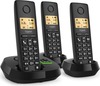 Juhtmevaba telefon Gigaset PURE 100 AM Trio, must