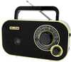 Raadio BLOW RA12, must/kuldne