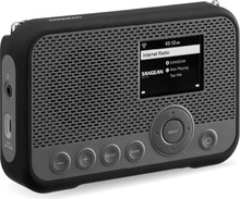 Raadio Sangean WFR-39, must/hall