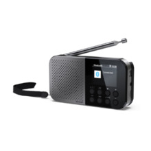Raadio Sharp DR-P520, must/hall