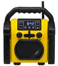 Ehitusraadio Adler AD 1911, must/kollane