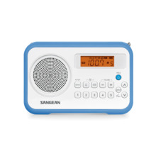 Raadio Sangean PR-D18, valge/sinine