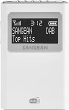 Raadio Sangean DPR39, valge