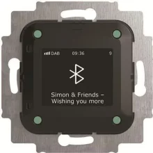 Raadiovastuvõtja Busch-Jaeger BTconnect DAB+ 8217 U-101, Bluetoothiga