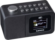 Kellraadio Lenco CR-625BK, must