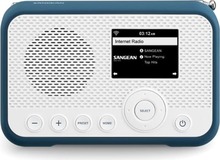 Raadio Sangean WFR-39, valge/sinine