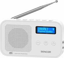 Raadiovastuvõtja Sencor SRD 7200 W, valge