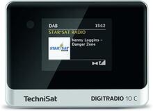 Raadio Technisat Digitradio 10 C, must/hõbe