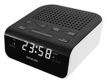 Raadioäratuskell Sencor SRC 136 WH, valge
