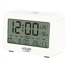 Äratuskell Adler AD 1196W, valge