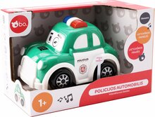 Interaktiivne politseiauto Bo. 8018LT, valge/roheline