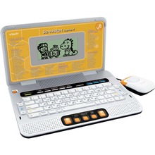 Mänguasja sülearvuti Vtech School Start Laptop E, kollane/hall, 80-109744