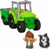 Interaktiivne traktor Fisher Price Little People Push and Play JGX12, roheline