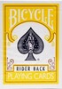 Kaardipakk Bicycle Rider Back, kollane