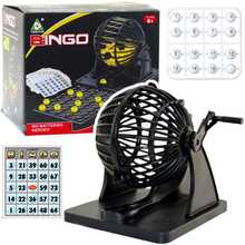Bingo mäng Lean Toys, klassikaline, 80 palli, 20 kaarti