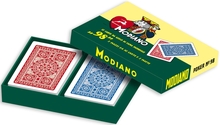 Pokerikaartide komplekt Modiano 98, 2 pakki, punane ja sinine