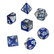 Täringukomplekt RPG Dice Set - Two Color - Blue and Gray Rebel