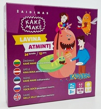 Lauamäng Kakė Makė, arendab mälu