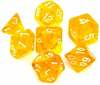 Täringukomplekt RPG Dice Set - Crystal - Yellow Rebel