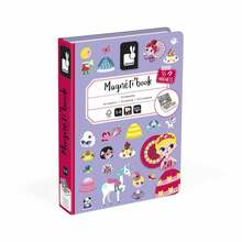Magnetmänguasi Janod Magneti Book Princesses, 26 cm, mitmevärviline