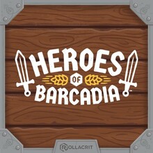 Lauamäng Rollacrit Heroes of Barcadia