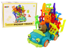 Lauamäng kukkuvad toolid ja liikuv auto, Lean Toys
