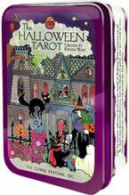 Taro kaardid Halloween Tarot in a Tin (EN) US Games Systems